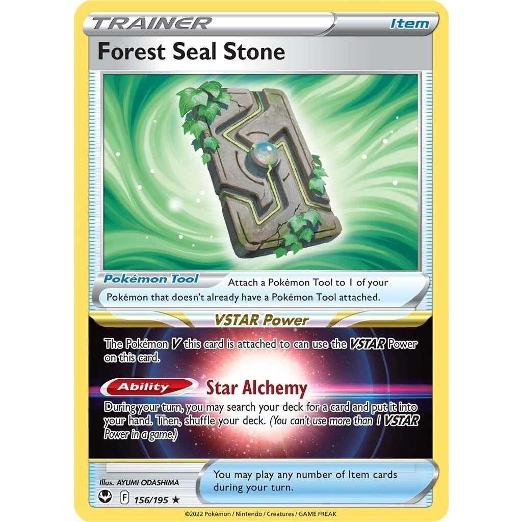 Image for Forest Seal Stone (156/195) (SWSH12) - Pokemon
