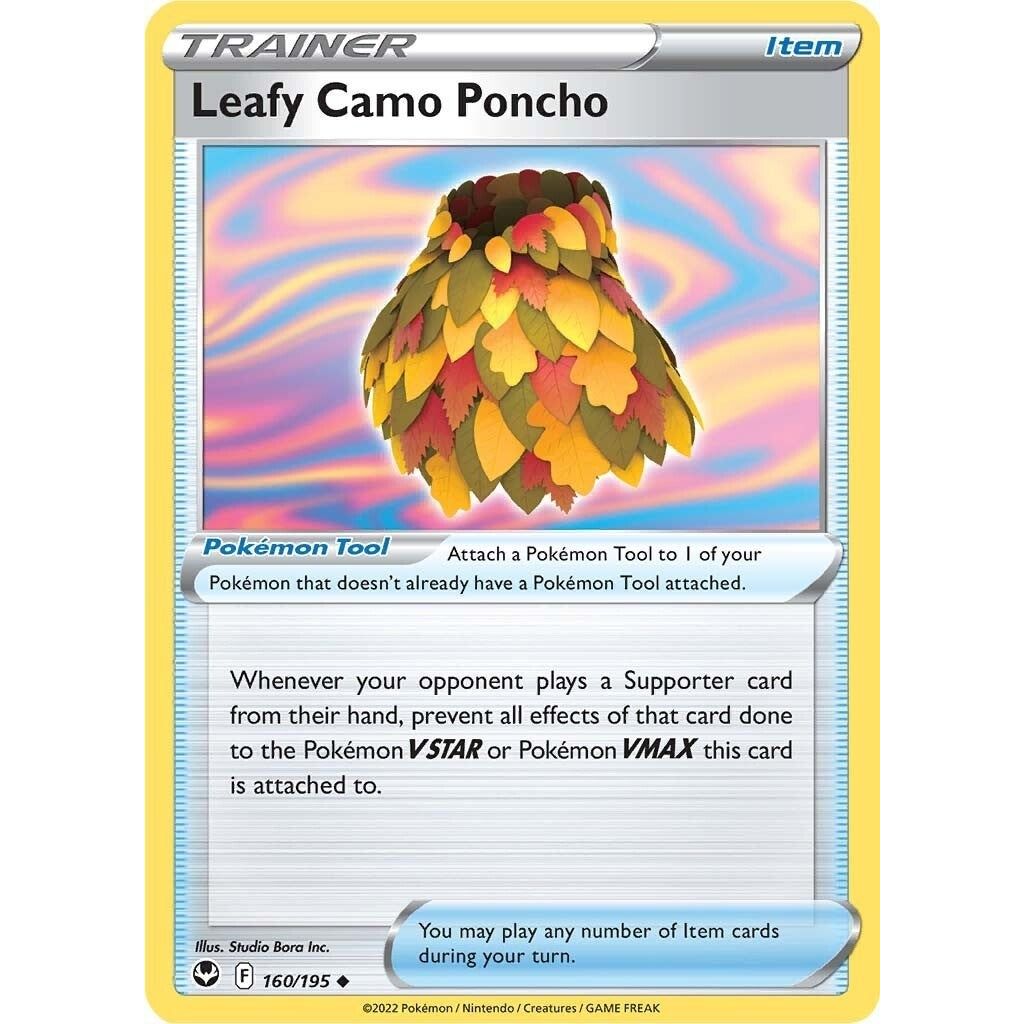 Image for Leafy Camo Poncho (160/195) (SWSH12) - Pokemon