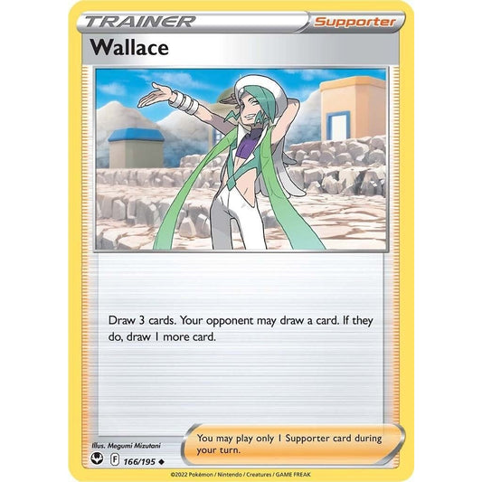 Image for Wallace (166/195) (SWSH12) - Pokemon
