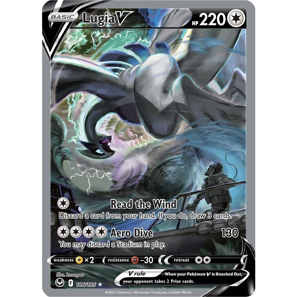 Image for Lugia V (Alternate Full Art) (186/195) (SWSH12) - Pokemon