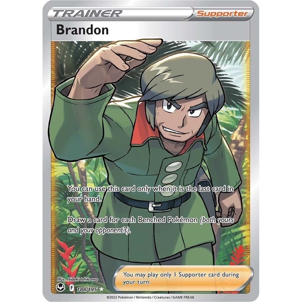 Image for Brandon (Full Art) (188/195) (SWSH12) - Pokemon