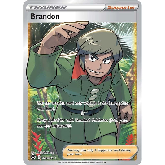 Image for Brandon (Full Art) (188/195) (SWSH12) - Pokemon