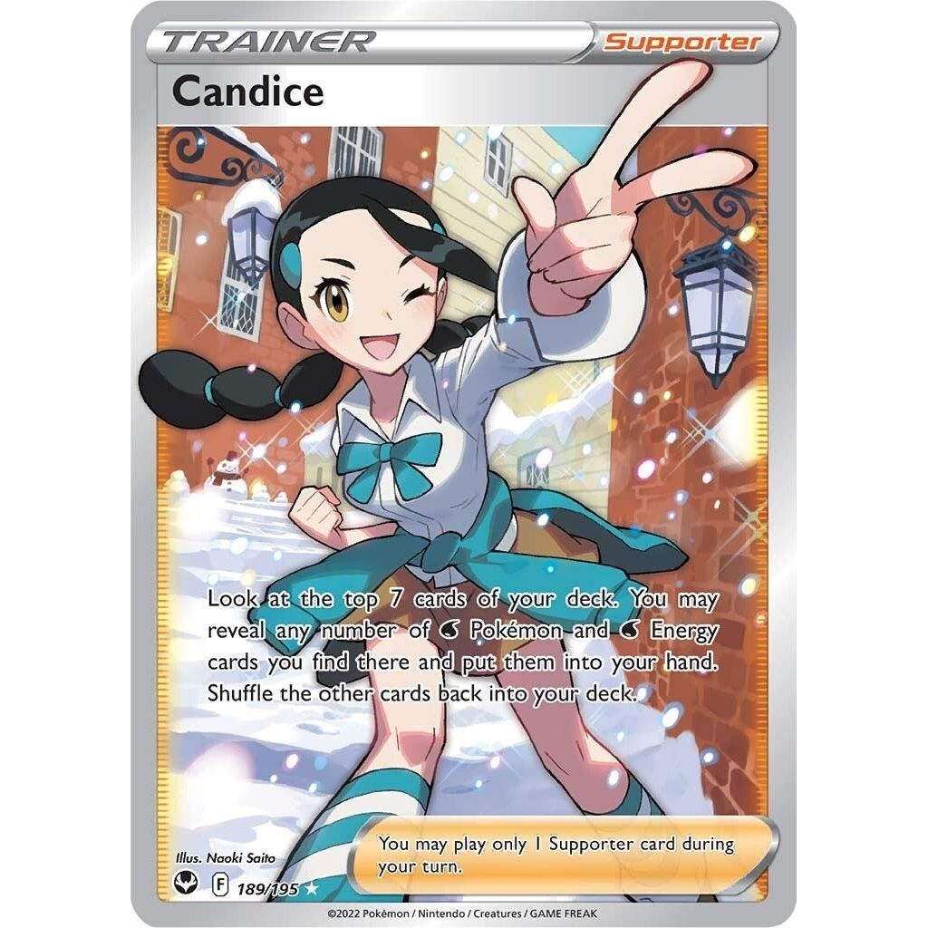 Image for Candice (Full Art) (189/195) (SWSH12) - Pokemon