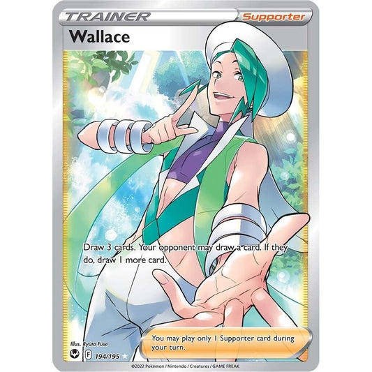Image for Wallace (Full Art) (194/195) (SWSH12) - Pokemon