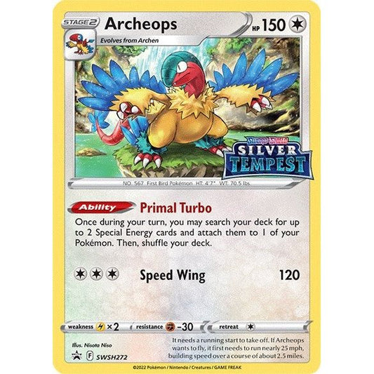 Image for Archeops - SWSH272 (Prerelease) (SWSH272) (SWSD) - Pokemon