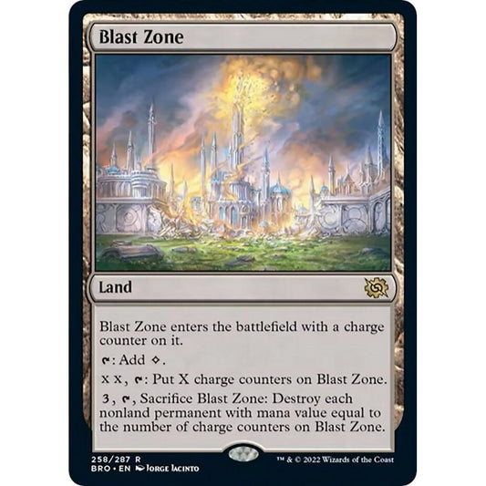 Image for Blast Zone (258) (BRO) - Magic: The Gathering