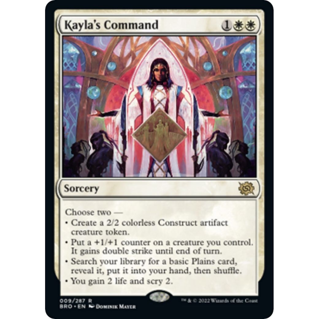 Image for Kayla's Command (9) (BRO) - Magic: The Gathering