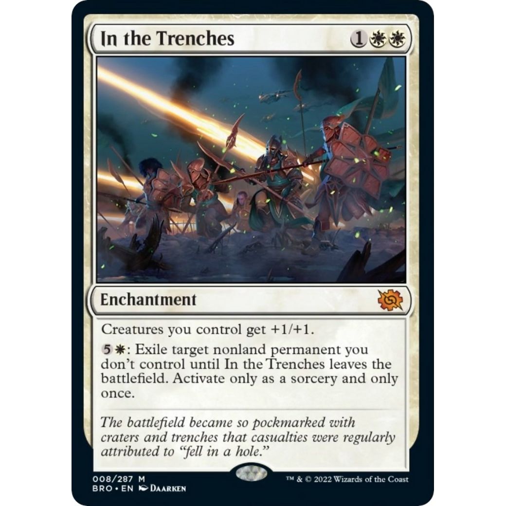 Image for In the Trenches (8) (BRO) - Magic: The Gathering