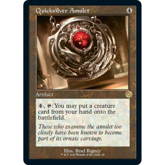 Image for Quicksilver Amulet (45) (BRR) - Magic: The Gathering