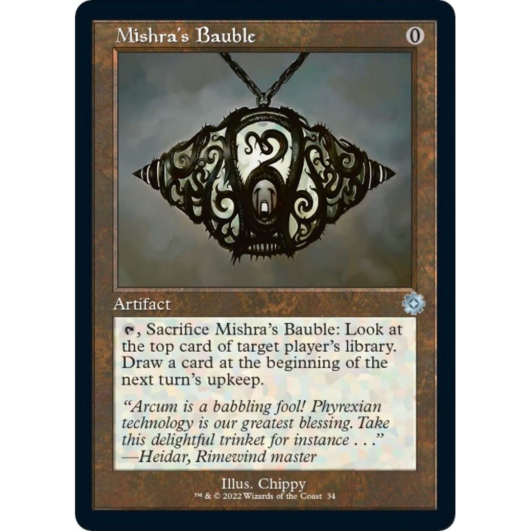 Image for Mishra's Bauble (34) (BRR) - Magic: The Gathering