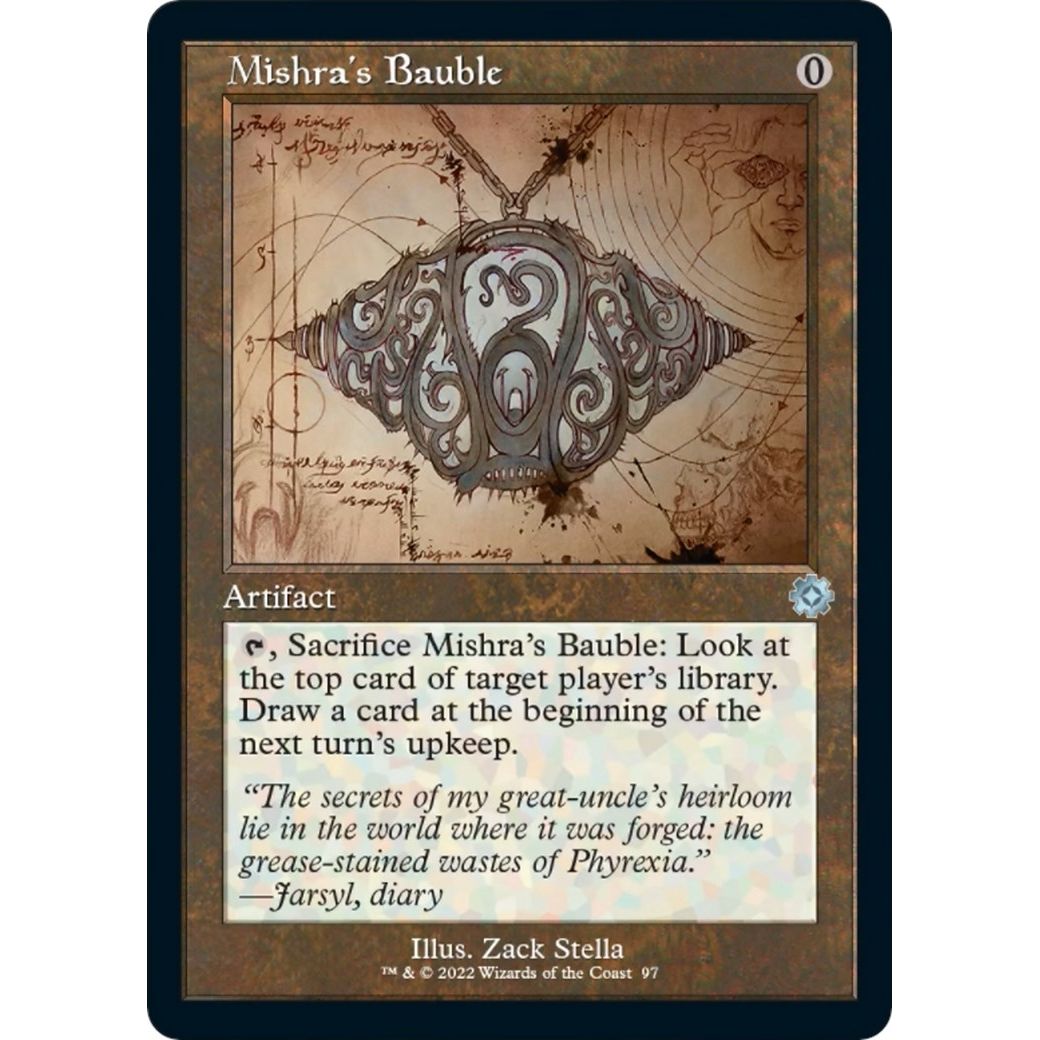 Image for Mishra's Bauble (Schematic) (97) (BRR) - Magic: The Gathering