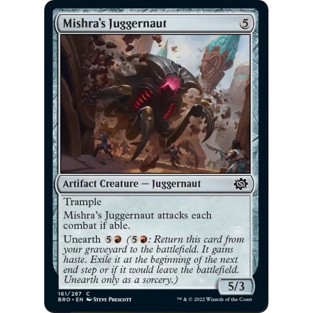 Image for Mishra's Juggernaut (161) (BRO) - Magic: The Gathering