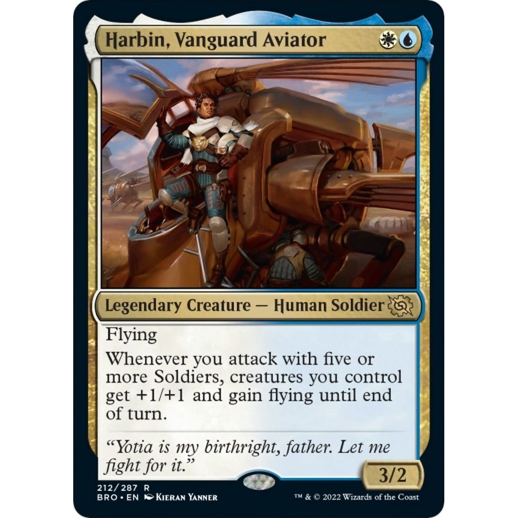 Image for Harbin, Vanguard Aviator (212) (BRO) - Magic: The Gathering