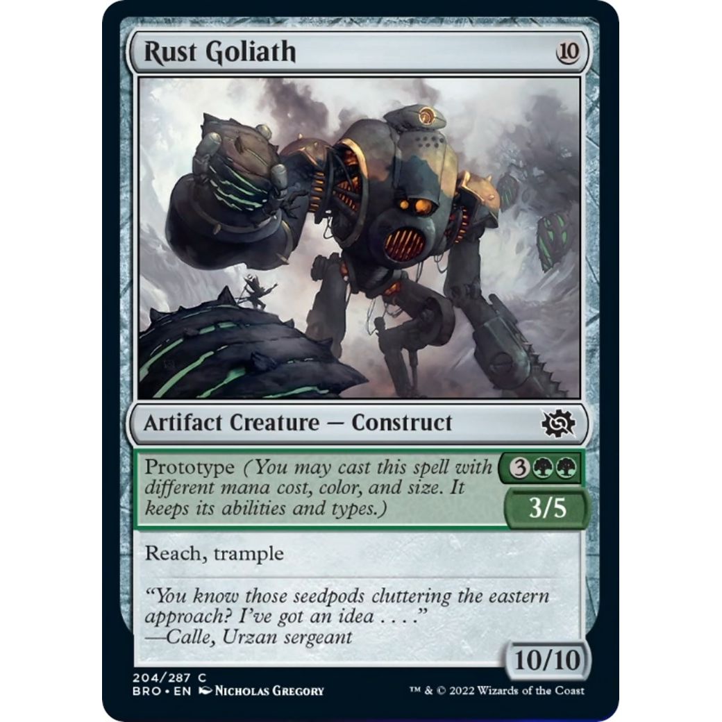 Image for Rust Goliath (204) (BRO) - Magic: The Gathering