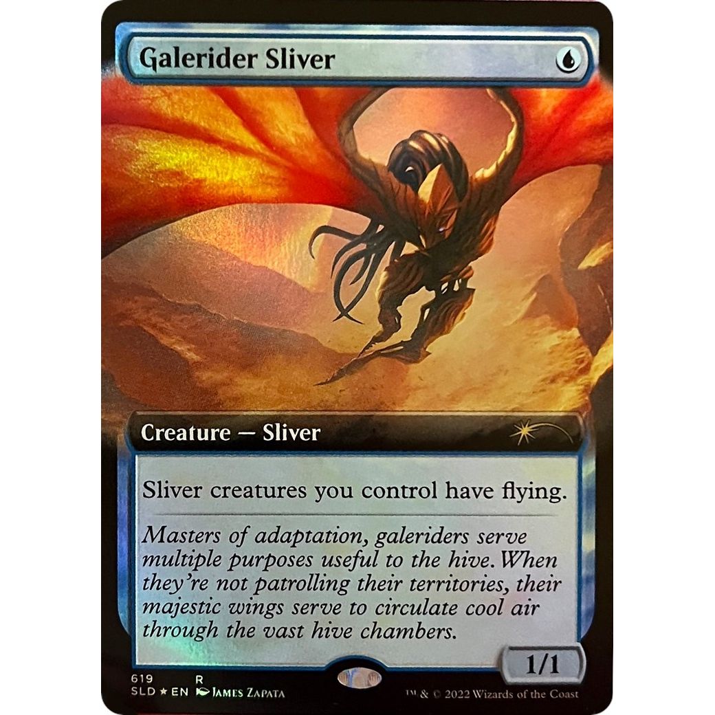 Image for Galerider Sliver (Extended Art) (619) (SLD) - Magic: The Gathering