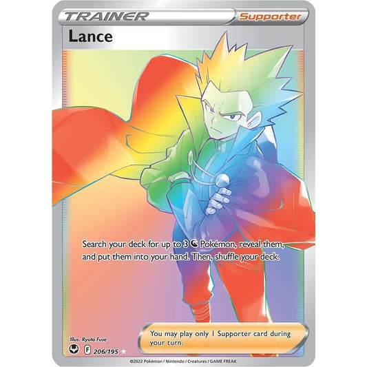 Image for Lance (Secret) (206/195) (SWSH12) - Pokemon