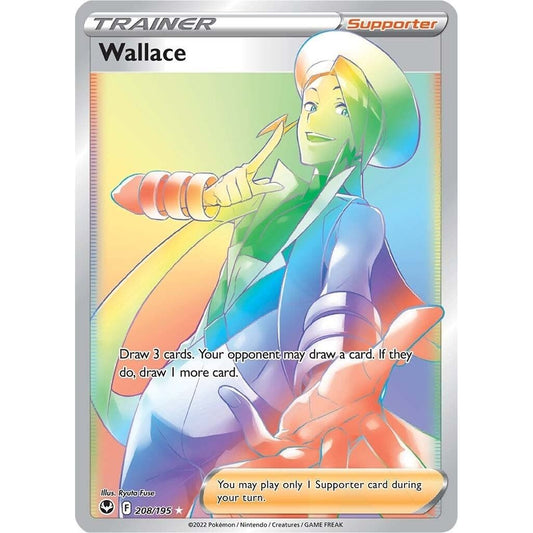 Image for Wallace (Secret) (208/195) (SWSH12) - Pokemon