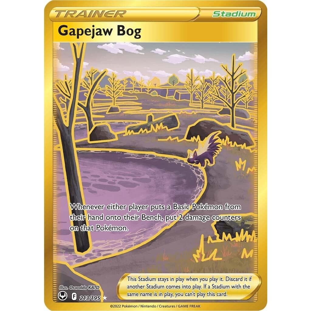 Image for Gapejaw Bog (213/195) (SWSH12) - Pokemon