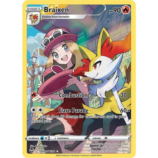 Image for Braixen (TG01/TG30) (SWSH12: TG) - Pokemon