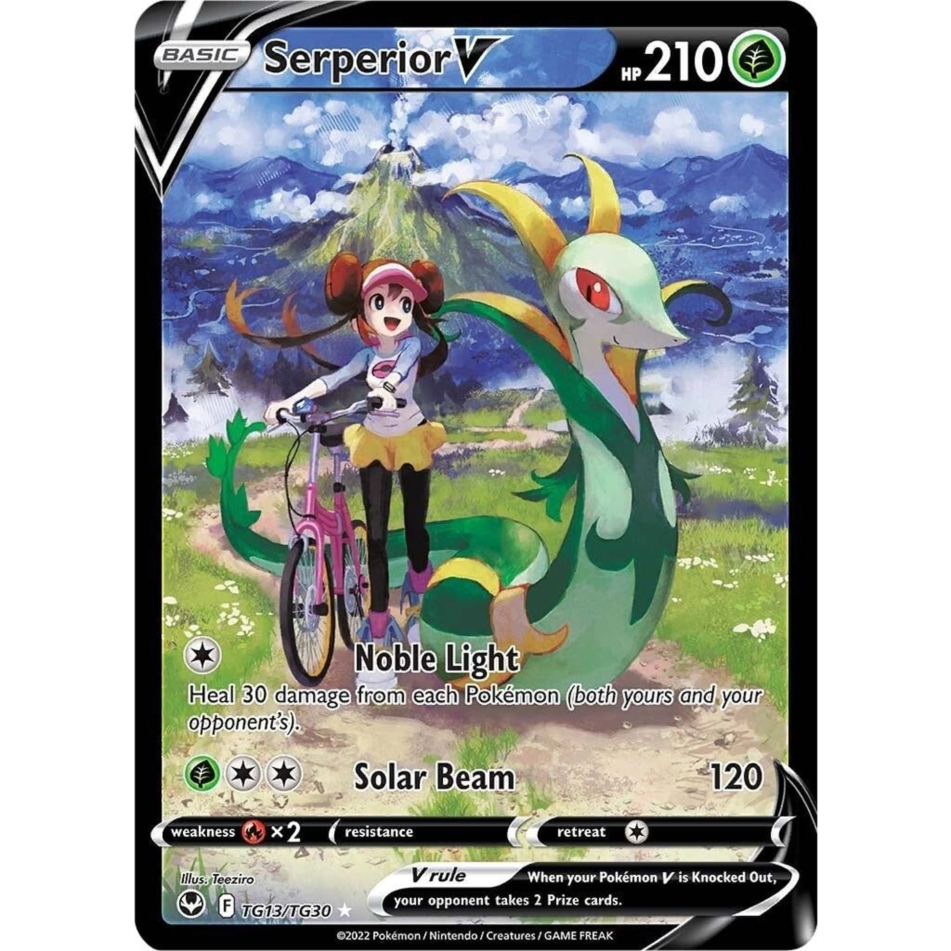 Image for Serperior V (TG13/TG30) (SWSH12: TG) - Pokemon