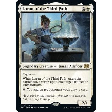 Image for Loran of the Third Path (12) (BRO) - Magic: The Gathering