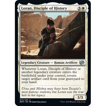 Image for Loran, Disciple of History (13) (BRO) - Magic: The Gathering