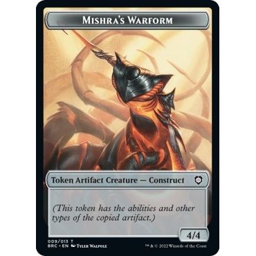 Image for Mishra's Warform // Inkling Double-sided Token (9 // 7) (BRC) - Magic: The Gathering