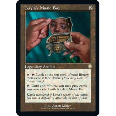 Image for Kayla's Music Box (Retro Frame) (15) (BRC) - Magic: The Gathering
