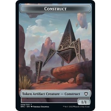 Image for Construct (008) // Phyrexian Myr Double-Sided Token (8 // 5) (BRC) - Magic: The Gathering