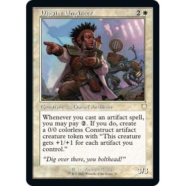 Image for Digsite Engineer (Retro Frame) (71) (BRC) - Magic: The Gathering