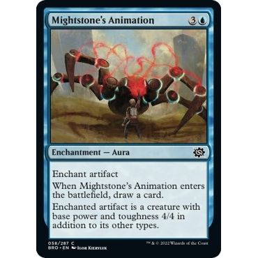 Image for Mightstone's Animation (58) (BRO) - Magic: The Gathering