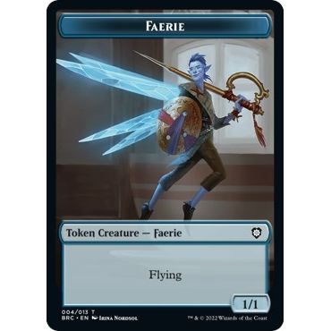 Image for Faerie // Powerstone Double-Sided Token (4 // 7) (BRC) - Magic: The Gathering