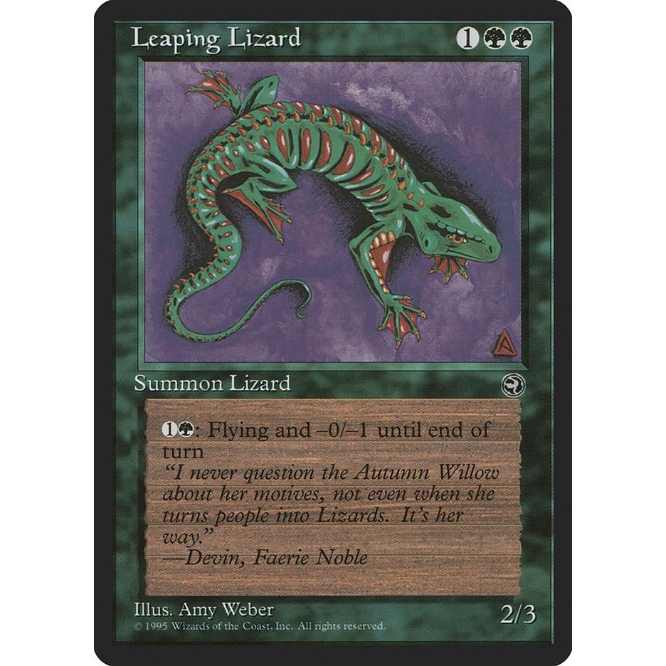 Image for Leaping Lizard (HML) - Magic: The Gathering