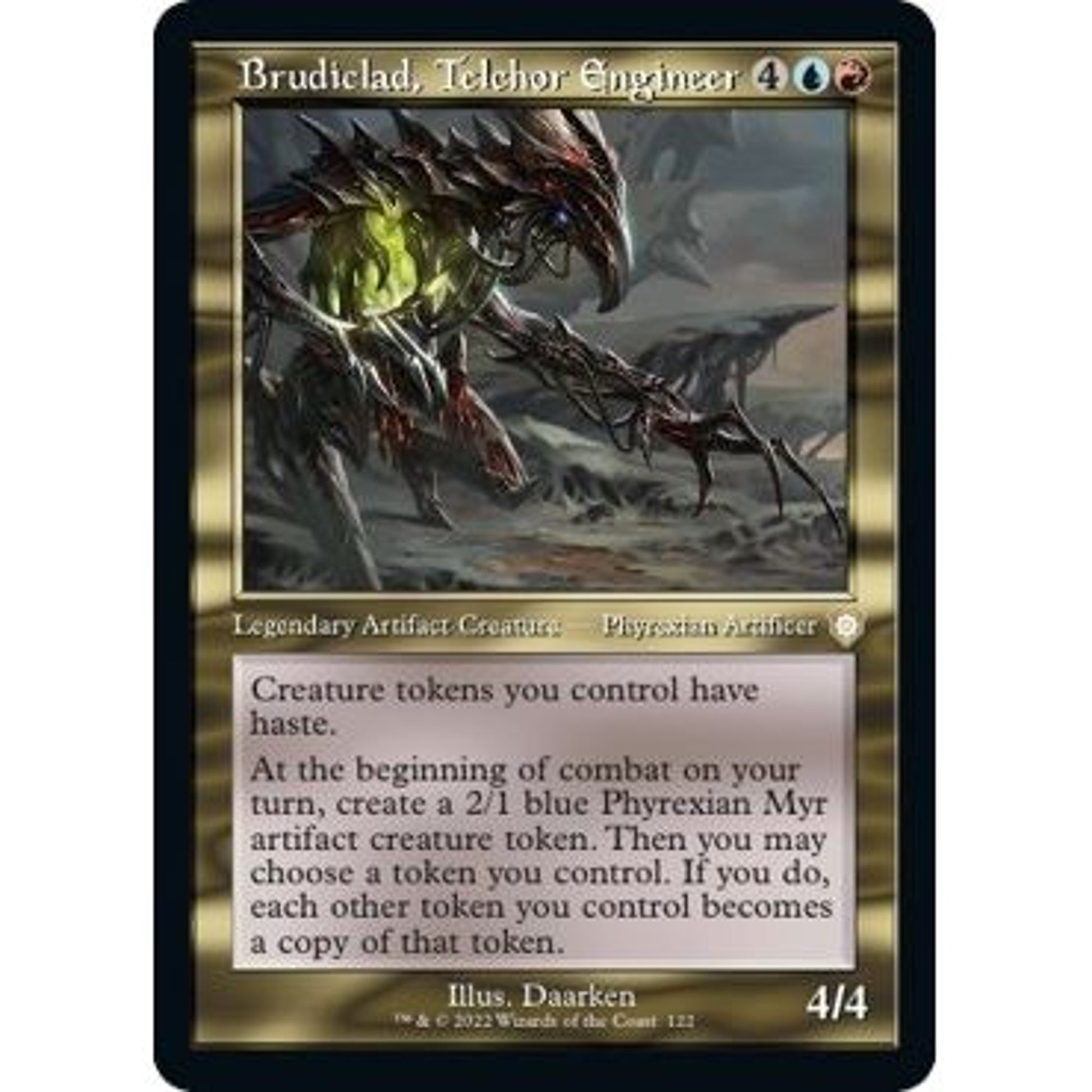 Image for Brudiclad, Telchor Engineer (Retro Frame) (122) (BRC) - Magic: The Gathering