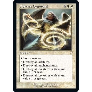 Image for Austere Command (Retro Frame) (69) (BRC) - Magic: The Gathering