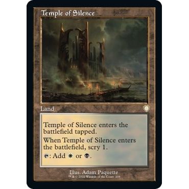 Image for Temple of Silence (Retro Frame) (209) (BRC) - Magic: The Gathering