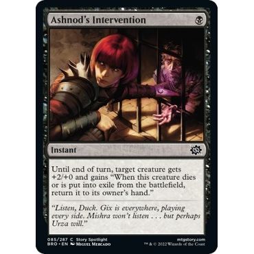 Image for Ashnod's Intervention (85) (BRO) - Magic: The Gathering