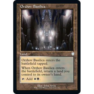 Image for Orzhov Basilica (Retro Frame) (191) (BRC) - Magic: The Gathering