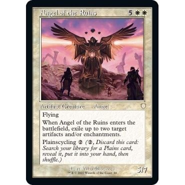 Image for Angel of the Ruins (Retro Frame) (68) (BRC) - Magic: The Gathering