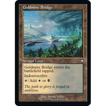 Image for Goldmire Bridge (Retro Frame) (186) (BRC) - Magic: The Gathering