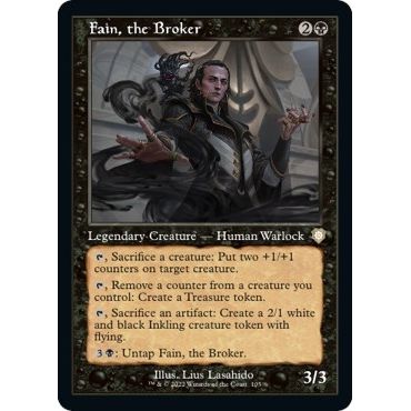 Image for Fain, the Broker (Retro Frame) (105) (BRC) - Magic: The Gathering