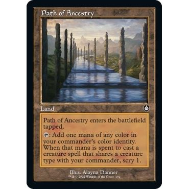 Image for Path of Ancestry (Retro Frame) (192) (BRC) - Magic: The Gathering