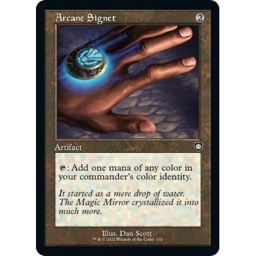 Image for Arcane Signet (Retro Frame) (132) (BRC) - Magic: The Gathering