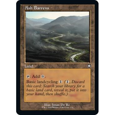 Image for Ash Barrens (Retro Frame) (174) (BRC) - Magic: The Gathering