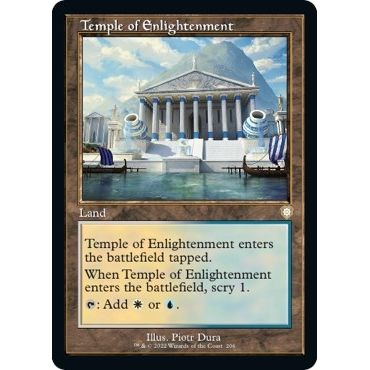Image for Temple of Enlightenment (Retro Frame) (206) (BRC) - Magic: The Gathering