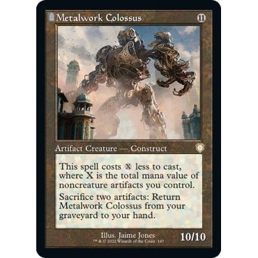 Image for Metalwork Colossus (Retro Frame) (147) (BRC) - Magic: The Gathering