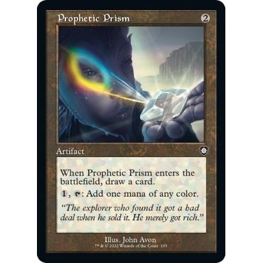 Image for Prophetic Prism (Retro Frame) (155) (BRC) - Magic: The Gathering