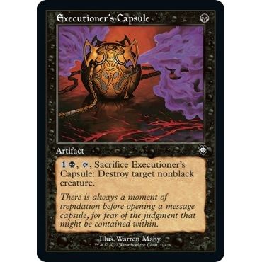Image for Executioner's Capsule (Retro Frame) (104) (BRC) - Magic: The Gathering