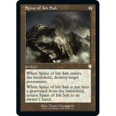 Image for Spine of Ish Sah (Retro Frame) (162) (BRC) - Magic: The Gathering