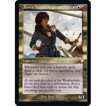 Image for Jhoira, Weatherlight Captain (Retro Frame) (126) (BRC) - Magic: The Gathering